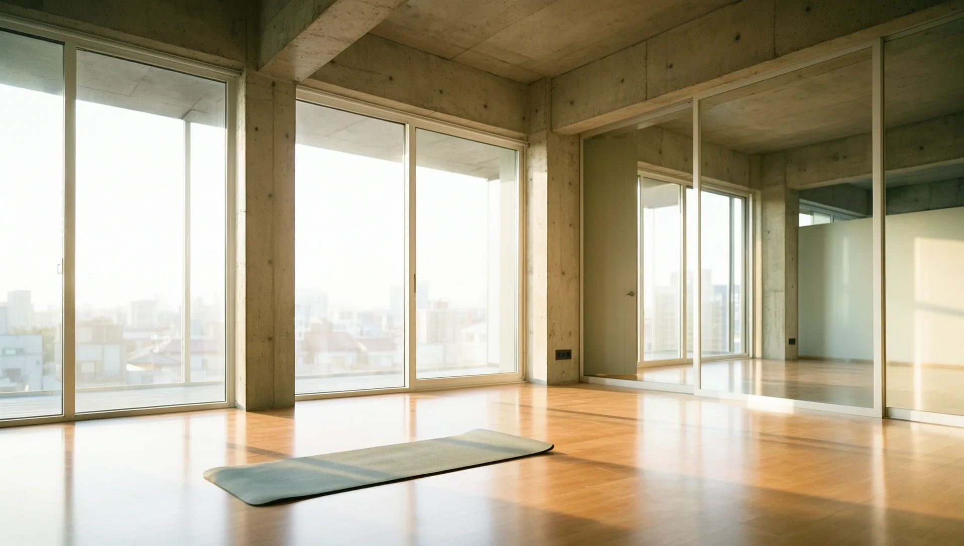 Architectural space representing mental clarity